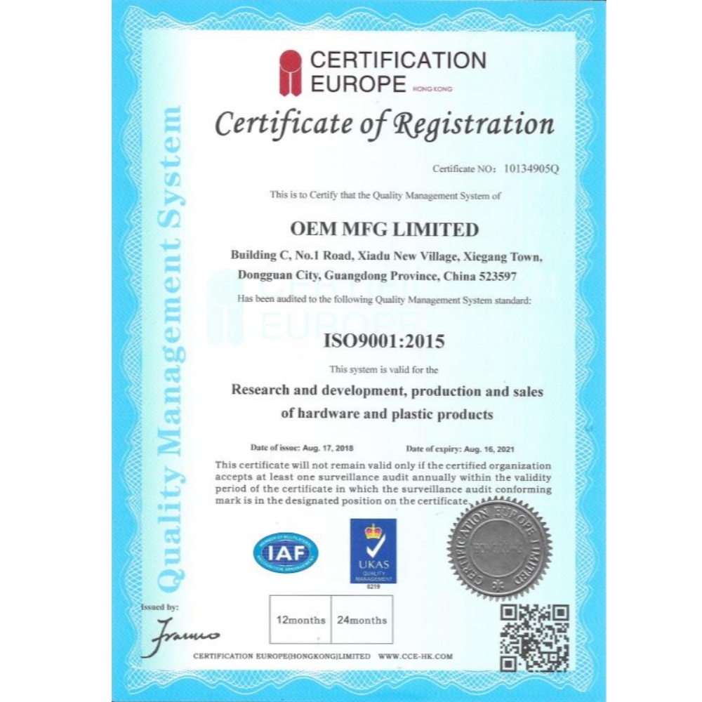 OEM MFG LIMITED